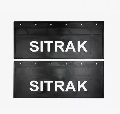 Брызговик SITRAK (270x660) белые буквы, комплект из 2-х шт.