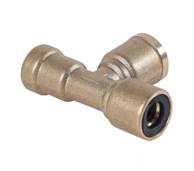 Фитинг соединитель для трубок d=8 мм (тройник)