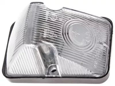 Фонарь габаритный (белый) ОГ-26 передний (треуг) 26.3712