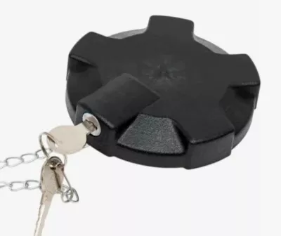 Крышка топливного бака в сборе полуоборотная с ключом сбоку, пластиковая 1189577