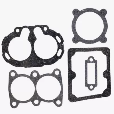 Ремкоплект прокладок компрессора 2-х цилиндрового компрессора (5 наименований) паронит / УралАТИ 5320-3509016, 5320-3509043