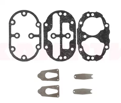 Рк головки 2-х цилиндрового компрессора лепестковый (5 наименований, 7 деталей)