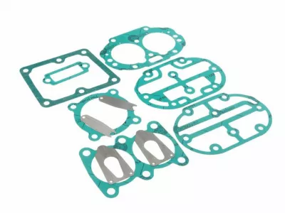 Рк прокладок компрессора 2-х цилиндрового компрессора (5 наименований) паронит / УралАТИ 5320-3509016, 5320-3509043