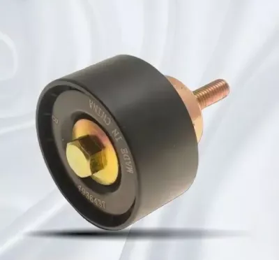 Ролик натяжителя ремня (промежуточный) гладкий в сб с осью / 4ISBе, 6ISBe, ISDe, 6CT, L, QSB, QSL9