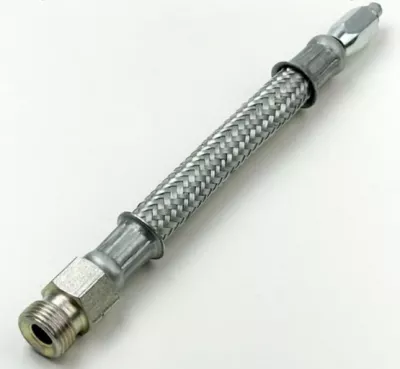 Шланг гибкий к крану запора воздуха в оплетке L-210 (Г+Ш) 43118-20-3124186